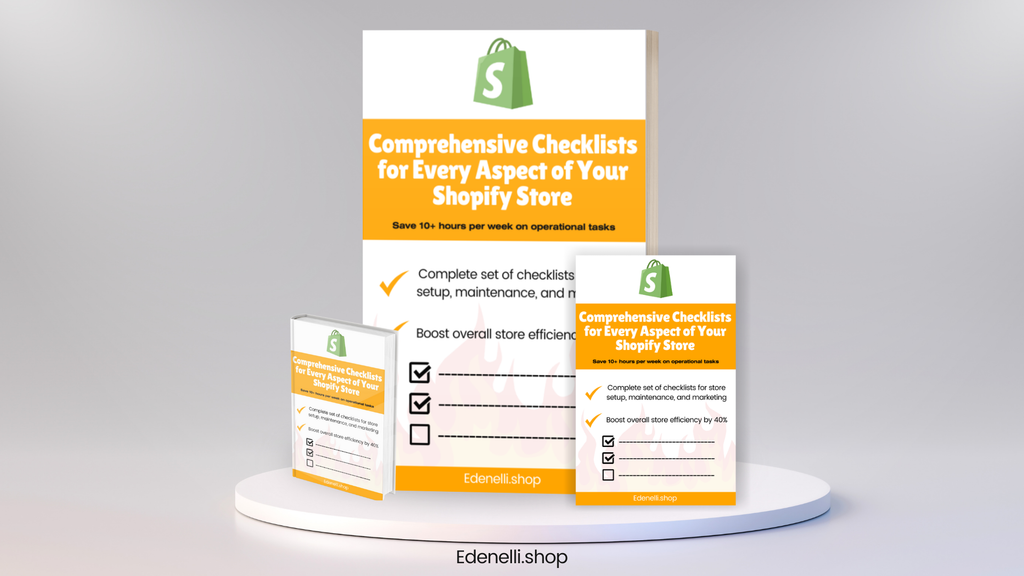 Comprehensive Checklists for Every Aspect of Your Shopify Store